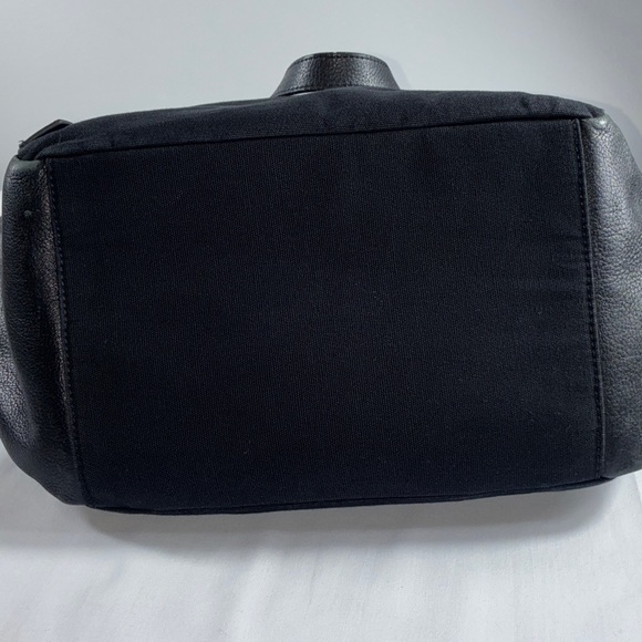 Betabrand Black leather and canvas weekend tote/bag. Preloved - Picture 9 of 9